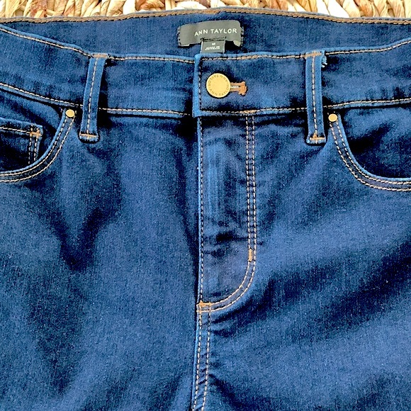 Ann Taylor Dark Wash Slim Boot - Picture 10 of 13